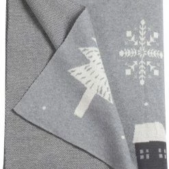 Rabatt 🥰 Wohndecke »Scandinavian«, TOM TAILOR, mit scandinavischem Wintermotiven 😍