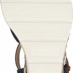 Besorgen 🎁 TOM TAILOR »Lederimitat/Textil« Keilsandalette Beige 00006, Dunkelblau, Yellow, Navy 00003 😀 -Tom Tailor Verkaufsgeschäft 2228c8a4 cc2c 5e88 84a5 014e6b47f329