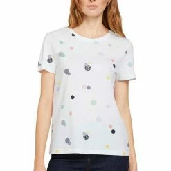 Bester Verkauf 🛒 TOM TAILOR T-Shirt mit modischen Allover-Prints Weiß-bunt-gemustert, Offwhite-bedruckt, Hellrot-bedruckt, Navy-bunt-gemustert 🌟 -Tom Tailor Verkaufsgeschäft 225a7da7 fb3a 56a2 b0bb fc92c8b3bc76