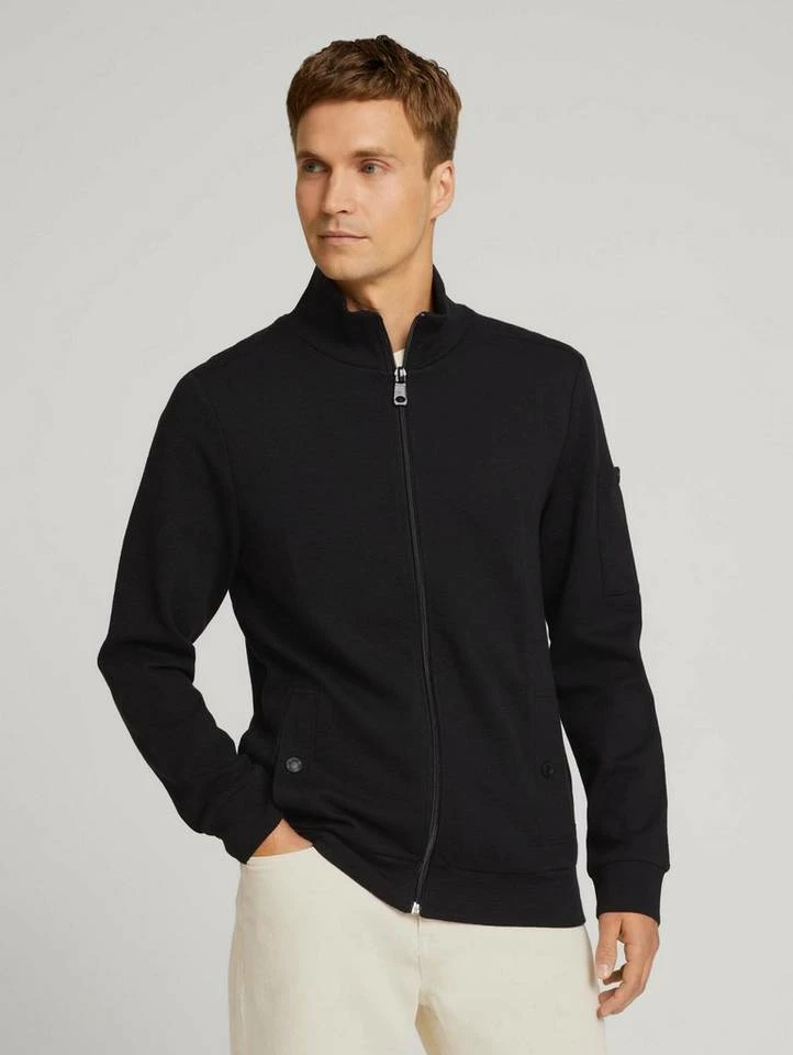 Top 10 🤩 TOM TAILOR Sweatjacke »Sweatjacke mit Stehkragen« Light Stone Grey Melange, Decadent Bordeaux, Black ⭐ 22 Top 10 🤩 TOM TAILOR Sweatjacke »Sweatjacke mit Stehkragen« Light Stone Grey Melange, Decadent Bordeaux, Black ⭐ - Image 22