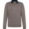 Großhandel 🤩 TOM TAILOR Sweatshirt (1-tlg) Sky Captain Blue, Cyber Grey Melange 🎉