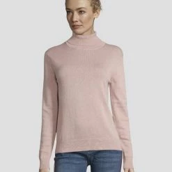 Top 10 🤩 TOM TAILOR Rollkragenpullover aus Baumwollgestrick Gipsy Purple, Desert sand melange, Soft creme beige, Pale Coral Mélange 🔔 -Tom Tailor Verkaufsgeschäft 24e791dc c9c1 5724 bd5e 6dbd9d6e72af