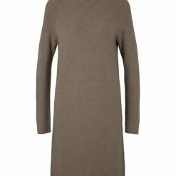 Bestes Angebot 🔥 TOM TAILOR Jerseykleid »Strickkleid mit Raglanärmeln « Oyster grey melange, Java dark brown ⌛ -Tom Tailor Verkaufsgeschäft 2520aa8e 8b25 51c3 adc4 4d29fee5fe1e