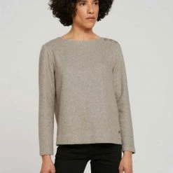 Bestes Angebot 💯 TOM TAILOR Sweatshirt »Ripp Sweatshirt mit Knopfleiste« Java dark brown melange, Oyster grey melange, Khaki olive melange 🛒 -Tom Tailor Verkaufsgeschäft 2557d174 e09d 5989 b28e 65a88e89e724