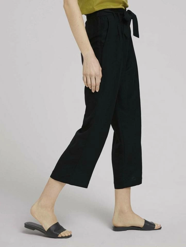 Budget 🔔 TOM TAILOR Culotte »Bundfalten Culotte Hose mit Leinen« 🛒 5 Budget 🔔 TOM TAILOR Culotte »Bundfalten Culotte Hose mit Leinen« 🛒 - Image 5
