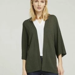 Top 10 🔔 TOM TAILOR Strickjacke »Cardigan mit weiten Ärmeln« Desert linen, Grape Leaf Green 👏 -Tom Tailor Verkaufsgeschäft 263d1157 b607 5f61 a7cf 4559c35bad6a