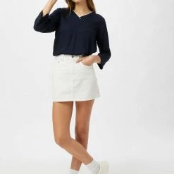 Aktion 😀 TOM TAILOR Langarmbluse Whisper White, Sky Captain Blue 🛒 -Tom Tailor Verkaufsgeschäft 265ccdec 4ed3 5980 a3f2 aa509d740b0c