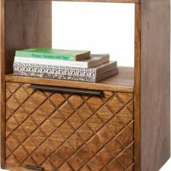 Aktion 🥰 TOM TAILOR Kommode »T-PATTERN SMALL CABINET«, aus Mangoholz, mit 1 Klappe ✨