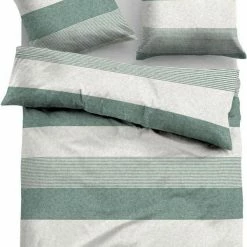 Bestes Angebot 👍 Bettwäsche »Caro«, TOM TAILOR, mit unterschiedlich breiten Streifen Rosa, Anthrazit, Beige, Grün 🎉 -Tom Tailor Verkaufsgeschäft 27981566