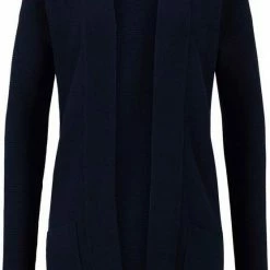 Bester Verkauf 🌟 TOM TAILOR Strickjacke ohne Verschluss und mit aufgesetzten Taschen Whisper White, Schwarz, Tile red, Real navy blue 🎉 -Tom Tailor Verkaufsgeschäft 27a8e1b6 0fe7 5619 afb5 df9bf31e11a4