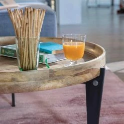 Budget 🌟 TOM TAILOR Couchtisch »T-TRAY TABLE LARGE«, mit Tablett, rund, ø 75 cm 👍 -Tom Tailor Verkaufsgeschäft 28773194