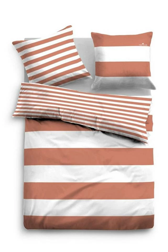 Schlussverkauf 👍 Bettwäsche »Linon Wende-Bettwäsche "Casual Stripe" mit«, TOM TAILOR Apricot, 821, FOREST, Schwarz#ft5_slash#weiß 😍 32 Schlussverkauf 👍 Bettwäsche »Linon Wende-Bettwäsche "Casual Stripe" mit«, TOM TAILOR Apricot, 821, FOREST, Schwarz#ft5_slash#weiß 😍 - Image 32