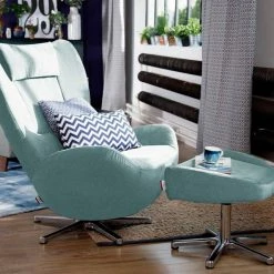 Angebote 😀 TOM TAILOR Loungesessel »TOM PURE«, mit Metall-Drehfuß in Chrom Nude TSV 27, Ochre TSV 5, Ice blue TBO 56, Dark grey TSV 39 💯 -Tom Tailor Verkaufsgeschäft 29304693