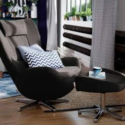 Angebote 😀 TOM TAILOR Loungesessel »TOM PURE«, mit Metall-Drehfuß in Chrom Nude TSV 27, Ochre TSV 5, Ice blue TBO 56, Dark grey TSV 39 💯 -Tom Tailor Verkaufsgeschäft 29305009