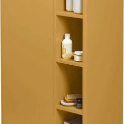 Bestpreis 🎉 TOM TAILOR Midischrank »COLOR BATH« mit 1 Tür, mit Füßen in Eiche geölt, Breite 65 cm Brilliant white, Mustard, Plum, Forest 🤩 -Tom Tailor Verkaufsgeschäft 293d1f50 1392 5197 8a46 0291ba871277