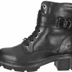 Billig ⌛ TOM TAILOR »Lederimitat« Schnürstiefelette 😉 -Tom Tailor Verkaufsgeschäft 29627c45 5737 5465 87a7 ed495c5703d0