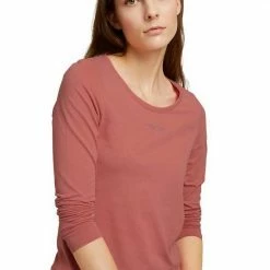 Blitzangebot ⭐ TOM TAILOR Langarmshirt mit Bio-Baumwolle Uni-bedruckt-schwarz, Uni-bedruckt-marine, Uni-bedruckt-bordeaux, Uni-bedruckt-altrosa 👏 -Tom Tailor Verkaufsgeschäft 2977b2f9 f161 5c47 be96 87f776c298ab