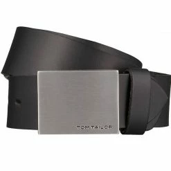 Coupon 😀 TOM TAILOR Ledergürtel »TOM TAILOR Gürtel Ledergürtel Herrengürtel Herrenledergürtel Schwarz 1232« 💯