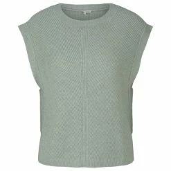 Am billigsten ⭐ TOM TAILOR Strickpullover »Pullunder mit Seitenschlitzen« Cold beige melange, Oyster grey melange, Soft greyish green melange, Deep black ✔️ -Tom Tailor Verkaufsgeschäft 2a4a222d 68a8 5091 a5f6 174f5ea3773f