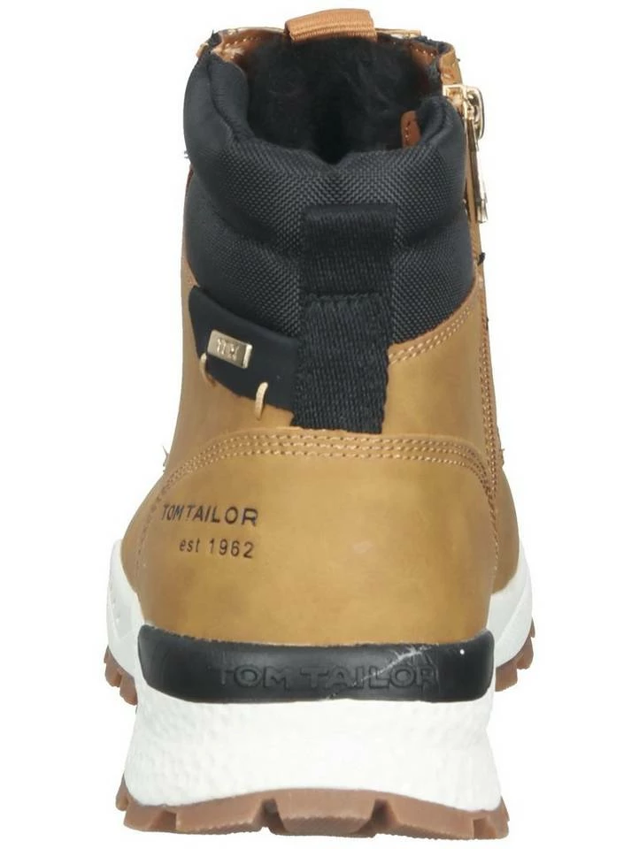 Bester Verkauf 🔔 TOM TAILOR »Lederimitat« Schnürstiefelette Camel, Black, Schwarz 🥰 10 Bester Verkauf 🔔 TOM TAILOR »Lederimitat« Schnürstiefelette Camel, Black, Schwarz 🥰 – Bild 10