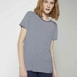 Bestes Angebot ✔️ TOM TAILOR Pyjamaoberteil »Kurzes Pyjama Oberteil mit Streifen« 😍