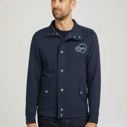 Blitzangebot 🧨 TOM TAILOR Sweatjacke »Jacke mit Stehkragen und Knopfleiste« 🛒 -Tom Tailor Verkaufsgeschäft 2c35ac57 bd52 5a24 8285 5b0fb69b4788