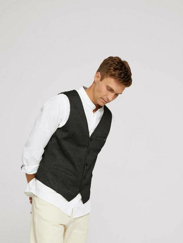 Coupon ✔️ TOM TAILOR Anzugweste »Anzugweste in Wolloptik« 🎉 4 Coupon ✔️ TOM TAILOR Anzugweste »Anzugweste in Wolloptik« 🎉 - Image 4