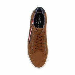 Schlussverkauf 💯 TOM TAILOR »Tom Tailor Herren 1183207 👟 Sneaker Sommer« Schnürschuh Cognac, Navy 🛒 -Tom Tailor Verkaufsgeschäft 2c6c8a7a a310 50e6 9b6d 09c89049db38