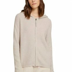 Am billigsten 👍 TOM TAILOR Strickjacke in Grob-Ripp-Struktur 🎉