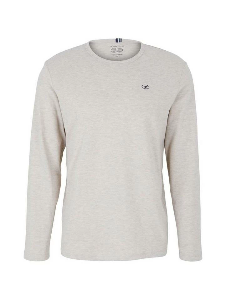 Brandneu 🎉 TOM TAILOR T-Shirt »Basic Lonsleeve« Calm cloud blue, Soft peach orange, Sky Captain Blue, Cosy soft beige melange 🥰 7 Brandneu 🎉 TOM TAILOR T-Shirt »Basic Lonsleeve« Calm cloud blue, Soft peach orange, Sky Captain Blue, Cosy soft beige melange 🥰 - Image 7