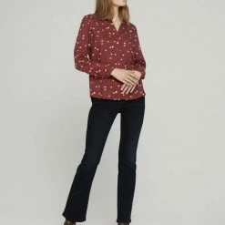 Rabatt ❤️ TOM TAILOR Langarmbluse »Gemusterte Bluse mit TENCEL(TM) Modal« Navy flower design, Pink geometrical design, Blue geometrical design, Navy offwhite stripe 👍 -Tom Tailor Verkaufsgeschäft 2ce28910 c300 5673 a7fb dadd78186186