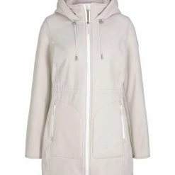 Budget 👏 TOM TAILOR Regenmantel »Übergangsparka mit Tunnelzug« Dusty Beige, Navy colorful floral design, Sky Captain Blue 😉 -Tom Tailor Verkaufsgeschäft 2da4bd81 47d7 5db0 87e3 6ef519195ee0