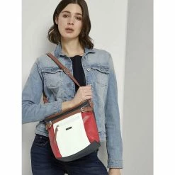 Billig 👍 TOM TAILOR Umhängetasche »Juna Cross Bag S Umhängetasche« Blau, Rosa-kombi, Blau-kombi 🔔