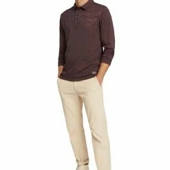 Schlussverkauf 👍 TOM TAILOR Langarm-Poloshirt mit Logoprint Navy, Bordeaux 😉 -Tom Tailor Verkaufsgeschäft 2dc8b8ce 2e77 510d a11b f6d7b5b1a1cc