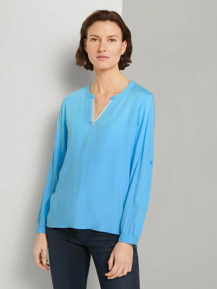 Aktion 💯 TOM TAILOR Langarmbluse Minty green, Strong peach tone, Clear Light Blue ✨ 16 Aktion 💯 TOM TAILOR Langarmbluse Minty green, Strong peach tone, Clear Light Blue ✨ - Image 16