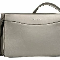 Bestes Angebot 👏 TOM TAILOR Mini Bag »MARINA«, in modischer Metallic Optik Silber, Rot, Weiß 🧨