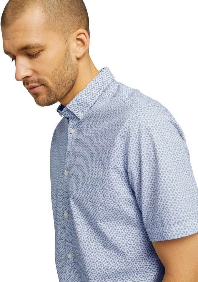 Am billigsten 💯 TOM TAILOR Kurzarmhemd Navy-weiß, Weiß-blau 😍 3 Am billigsten 💯 TOM TAILOR Kurzarmhemd Navy-weiß, Weiß-blau 😍 - Image 3