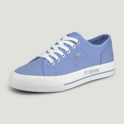 Besorgen 🛒 TOM TAILOR Denim »schlichter 👟 Sneaker« 👟 Sneaker Weiß, White, Navy, Blue 👍 -Tom Tailor Verkaufsgeschäft 2f04b427 4093 58d3 90d6 8c2ad9e517a9