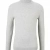 Bestes Angebot ⌛ TOM TAILOR Rollkragenpullover Light Soft Grey Melange, Braun, Knitted Navy Melange, Schwarz 🥰