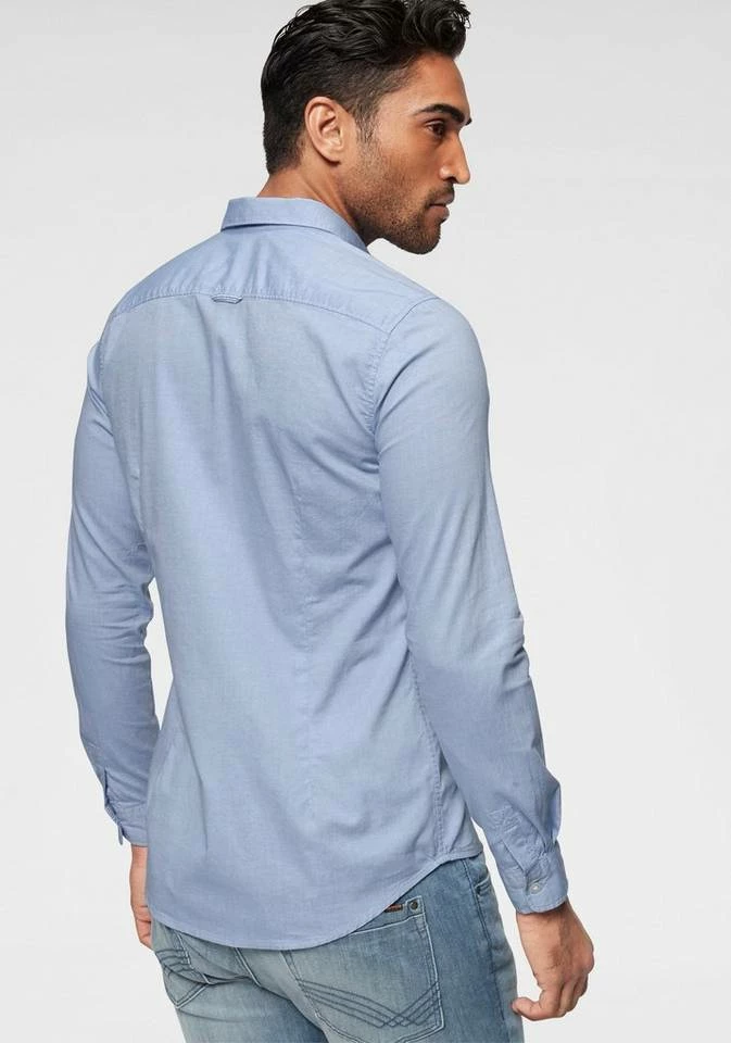 Rabatt 🤩 TOM TAILOR Langarmhemd mit Button-down-Kragen Light blue, Light blue oxford, White 😀 2 Rabatt 🤩 TOM TAILOR Langarmhemd mit Button-down-Kragen Light blue, Light blue oxford, White 😀 - Image 2