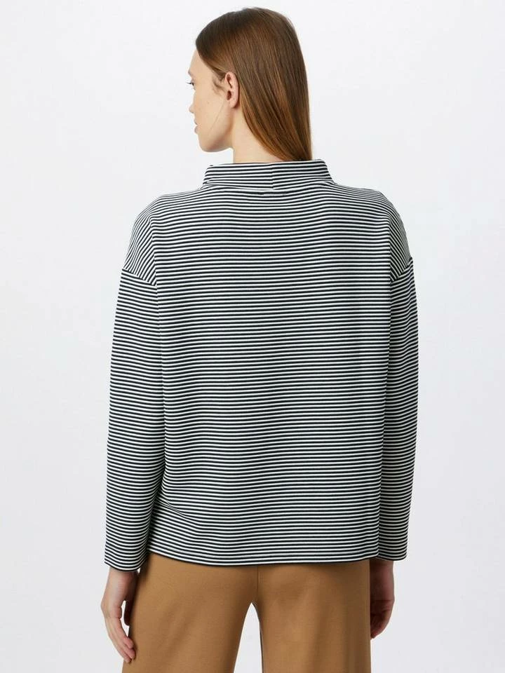 Am billigsten ✨ TOM TAILOR Sweatshirt (1-tlg) Navy offwhite ottoman stripe, Whisper White ✔️ 3 Am billigsten ✨ TOM TAILOR Sweatshirt (1-tlg) Navy offwhite ottoman stripe, Whisper White ✔️ – Bild 3