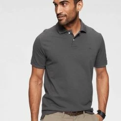 Großhandel 💯 TOM TAILOR Poloshirt »Basic« Baumwoll-Piqué Schwarz, Navy, Anthrazit, Bordeaux 🎉 -Tom Tailor Verkaufsgeschäft 30990905