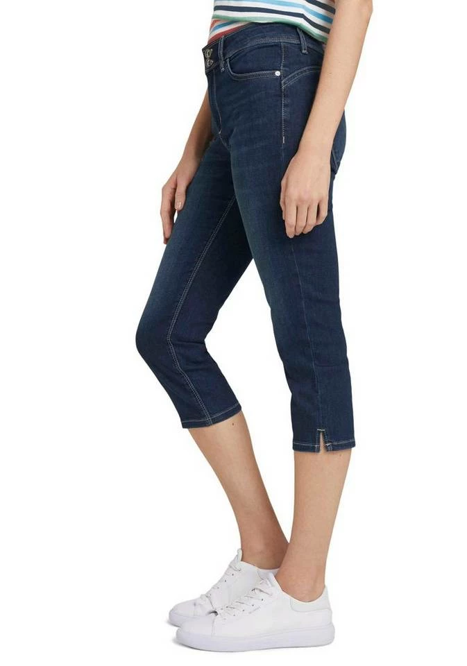 Bestes Angebot 👍 TOM TAILOR Caprijeans »Kate Slim« mit kleinen Seitenschlitzen Mid stone washed, Dark stone washed, Random bleached blue 🥰 12 Bestes Angebot 👍 TOM TAILOR Caprijeans »Kate Slim« mit kleinen Seitenschlitzen Mid stone washed, Dark stone washed, Random bleached blue 🥰 – Bild 12