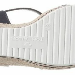 Coupon 🔔 TOM TAILOR 🩴 Sandalette mit Logoapplikation Navy, White 🤩 -Tom Tailor Verkaufsgeschäft 30df080b 9e21 50c2 a797 8bda1fe6fbf4