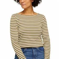 Am billigsten 🎁 TOM TAILOR Langarmshirt mit Schlitz Gestreift-marine, Gestreift-grün, Beige-gestreift 💯 -Tom Tailor Verkaufsgeschäft 30e425a1 27ea 5f41 adb4 e1b0a8c99cab