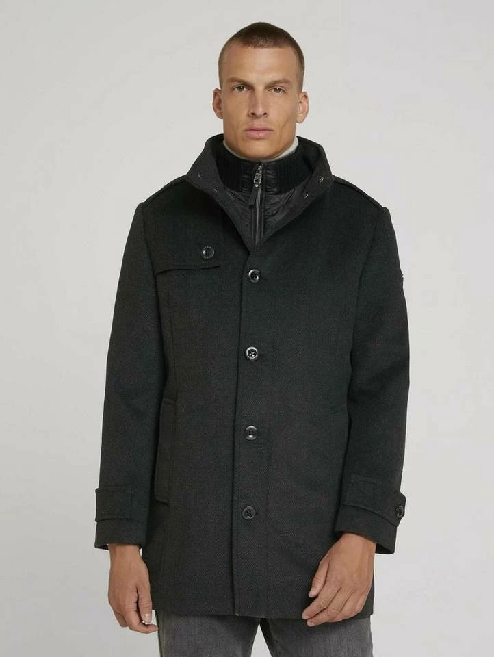 Angebote 🎉 TOM TAILOR Wollmantel »Wollmantel mit Innenjacke« Tarmac grey wool structure, Black, Sand beige wool structure, Grau (13) 😍 15 Angebote 🎉 TOM TAILOR Wollmantel »Wollmantel mit Innenjacke« Tarmac grey wool structure, Black, Sand beige wool structure, Grau (13) 😍 - Image 15