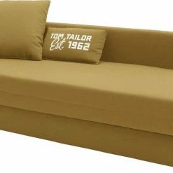 Bester Verkauf 😉 TOM TAILOR Schlafsofa »GUEST«, mit 2 Kissen, Lehne wahlweise links oder rechts Mint TBO 53, Moody grey TBO 29, Powder grey TBO 39, Mustard TBO 5 💯