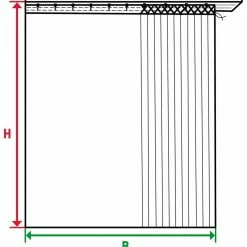 Schlussverkauf 🛒 Vorhang »Cosy New Check«, TOM TAILOR, Smokband (1 Stück), HxB: 260x135 🌟 -Tom Tailor Verkaufsgeschäft 31887069
