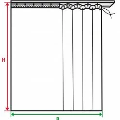 Schlussverkauf ✔️ Vorhang »Darken«, TOM TAILOR, Kräuselband (1 Stück), HxB: 245x140 Dunkelblau, Lemon, Pink 👏 -Tom Tailor Verkaufsgeschäft 31905657
