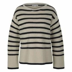 Angebote 🌟 TOM TAILOR Strickpullover »Pullover mit Streifenmuster« Navy soft beige stripe knit, Soft beige navy stripe knit 🎉 -Tom Tailor Verkaufsgeschäft 3192da01 a80c 5641 b553 7a2877c24024